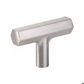 Emtek Mod Hex T Cabinet Knob Satin Nickel Finish 86728US15